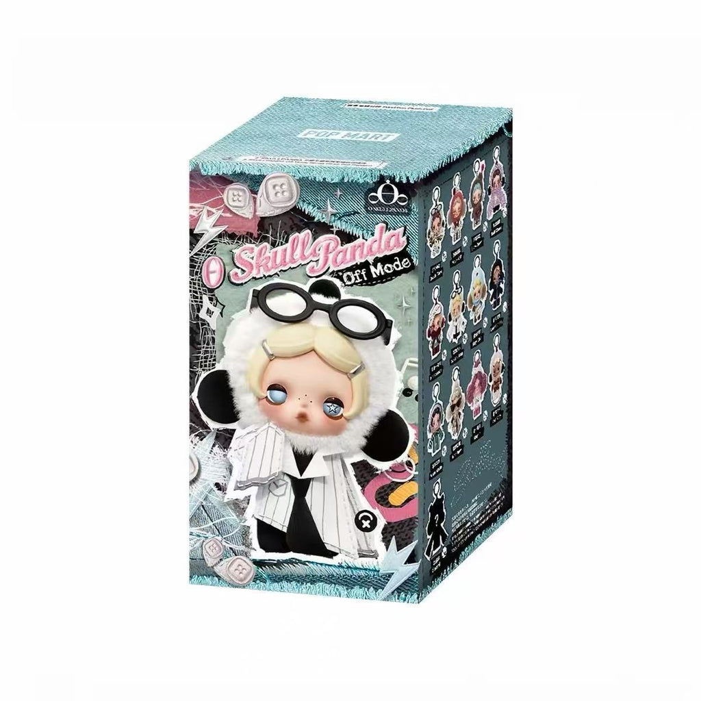 POP MART SKULLPANDA "Off Mode" Series Plush Pendant Blind Box