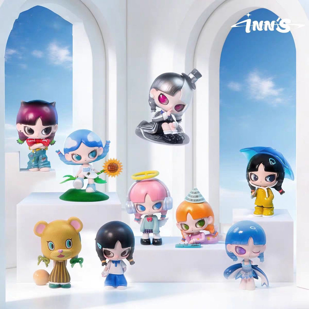 INN'S "I Heard" Series Blind Box – 8 Regular + 1 Hidden Edition Collectible Figures
