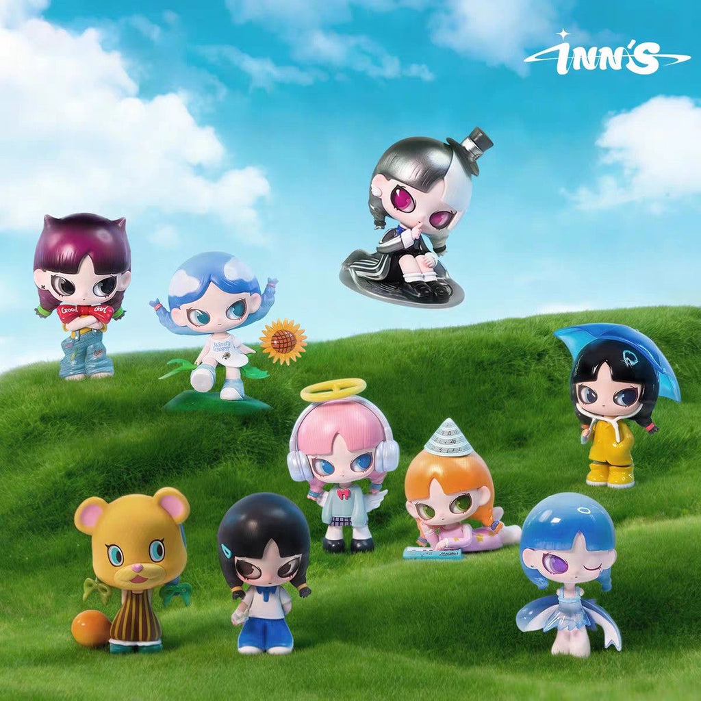 INN'S "I Heard" Series Blind Box – 8 Regular + 1 Hidden Edition Collectible Figures