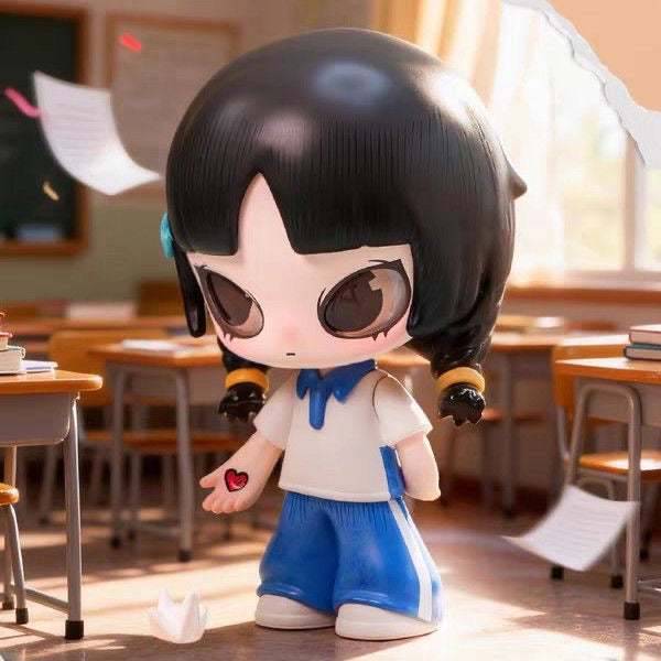 INN'S "I Heard" Series Blind Box – 8 Regular + 1 Hidden Edition Collectible Figures