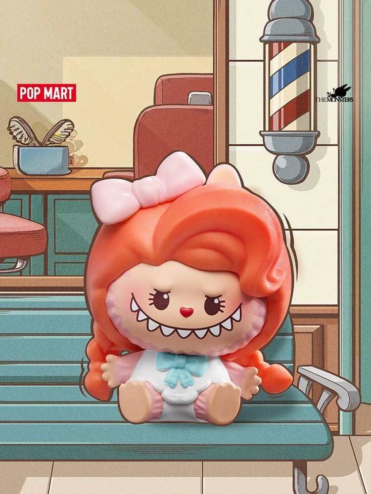 POP MART THE MONSTERS Hair Salon Series POP BEAN Blind Box – 15 Regular + 1 Hidden Edition Collectible Mini Figures