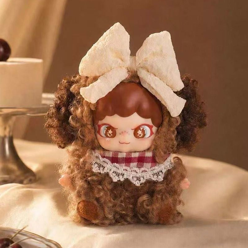 TNTSPACE "A Lovely Gift" Mini Plush Blind Box – 6 Regular + 1 Hidden Edition Collectible Keychain Plush Figures