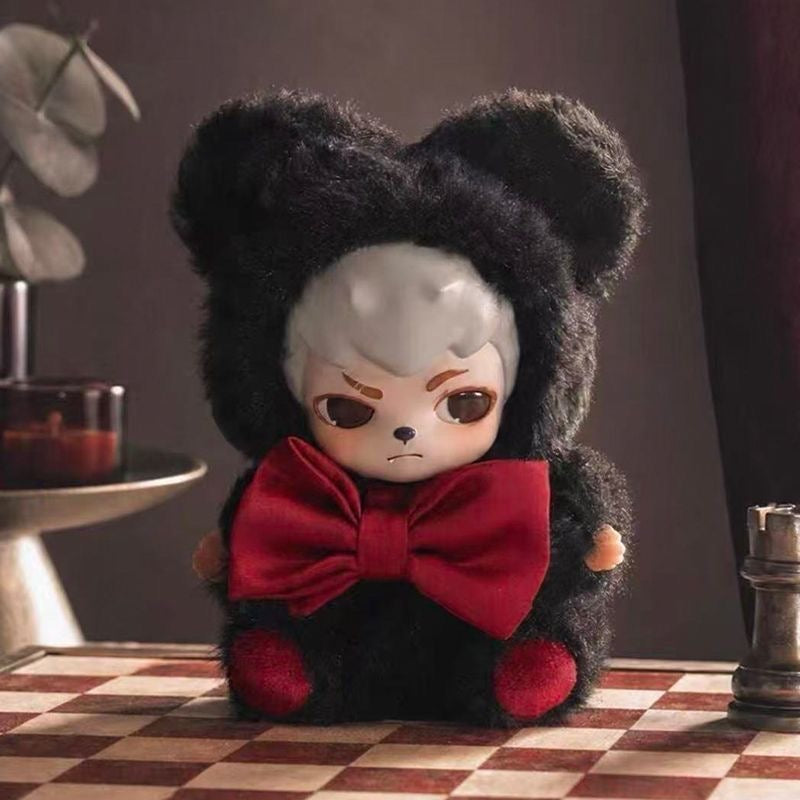 TNTSPACE "A Lovely Gift" Mini Plush Blind Box – 6 Regular + 1 Hidden Edition Collectible Keychain Plush Figures