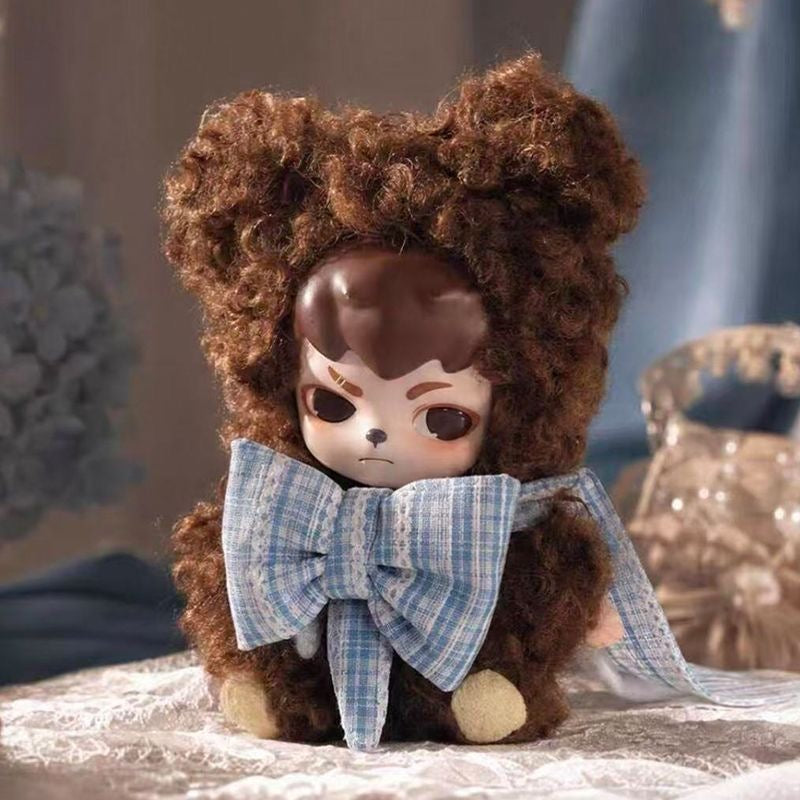 TNTSPACE "A Lovely Gift" Mini Plush Blind Box – 6 Regular + 1 Hidden Edition Collectible Keychain Plush Figures