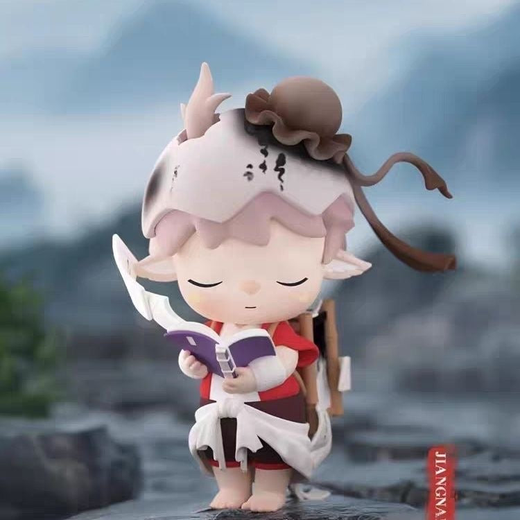 HEYONE MIMI "Jiuzhou Odyssey" Series Blind Box – 6 Regular + 1 Hidden Edition Collectible Figures