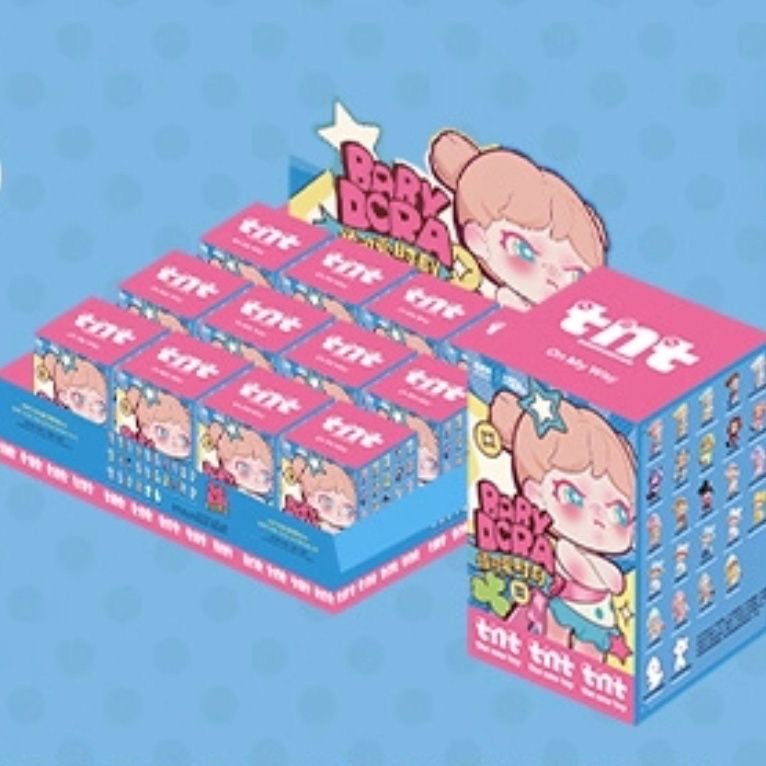 TNTSPACE BABY DORA "Quirky Cute Moments" Mini Series Blind Box – 20 Regular + 4 Surprise + 2 Hidden Edition Collectible Figures