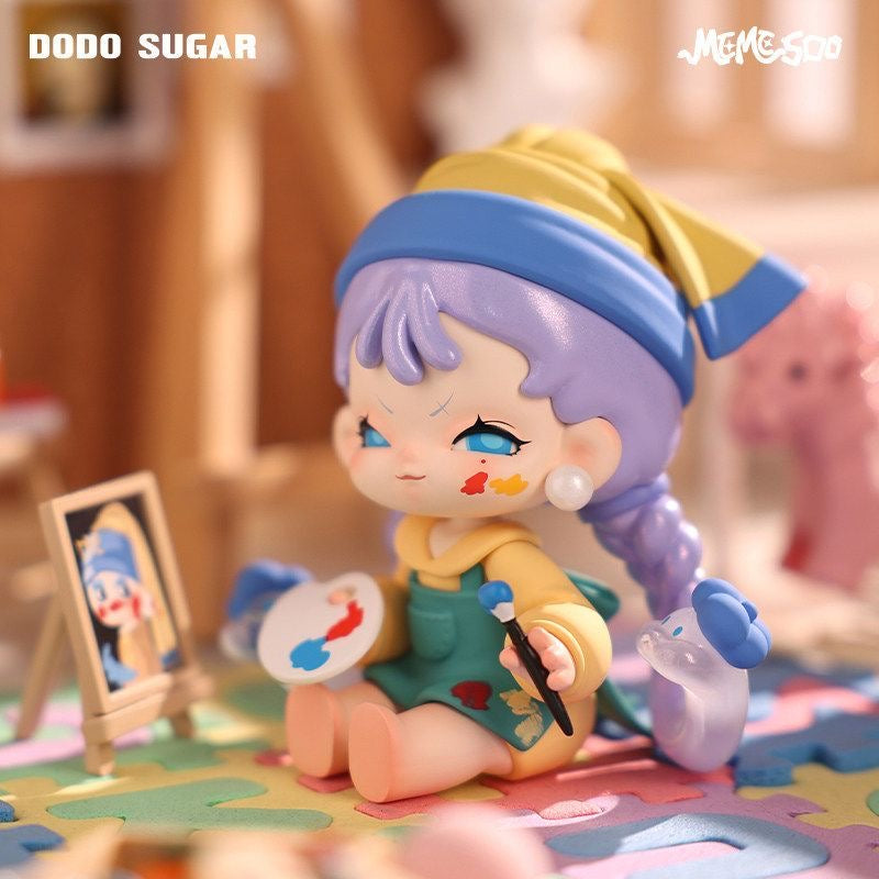 DODO SUGAR MEMESOO "Quirky Girl's Diary" Series Blind Box – 6 Regular + 1 Hidden Edition Collectible Figures