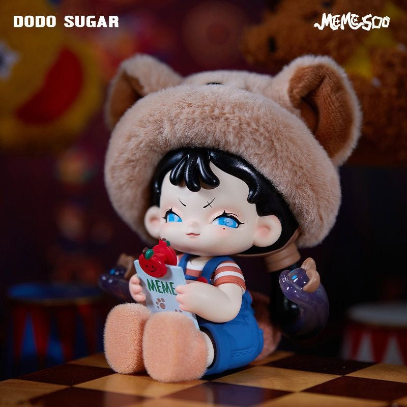 DODO SUGAR MEMESOO "Quirky Girl's Diary" Series Blind Box – 6 Regular + 1 Hidden Edition Collectible Figures
