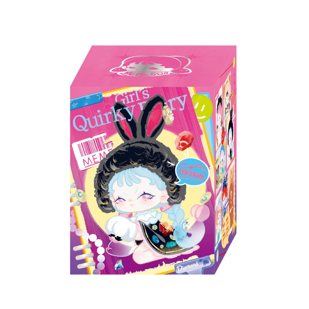 DODO SUGAR MEMESOO "Quirky Girl's Diary" Series Blind Box – 6 Regular + 1 Hidden Edition Collectible Figures