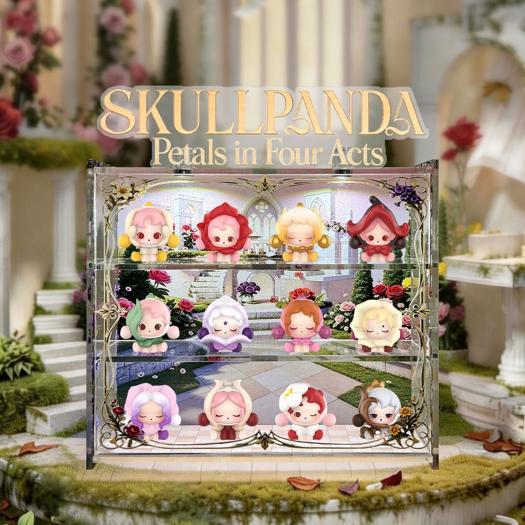 Pop Bean Case-Skullpanda Petals in four acts