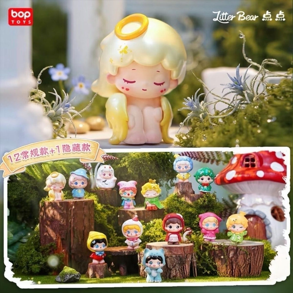 BOPTOYS LITTER'S FAIRY TALE TOWN Series Blind Box – 10 Regular + 1 Hidden Edition Collectible Figures