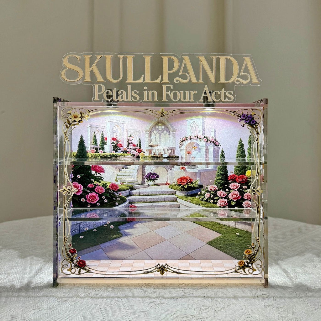 Pop Bean Case-Skullpanda Petals in four acts