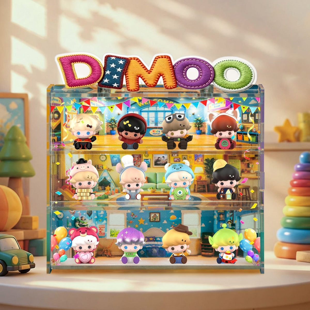 Pop Bean Case-Dimoo World PIXAR