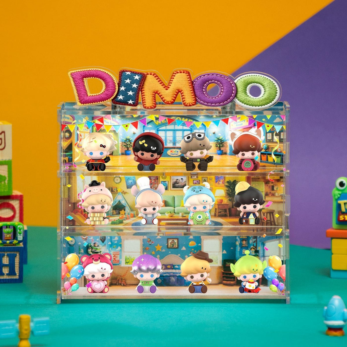 Pop Bean Case-Dimoo World PIXAR
