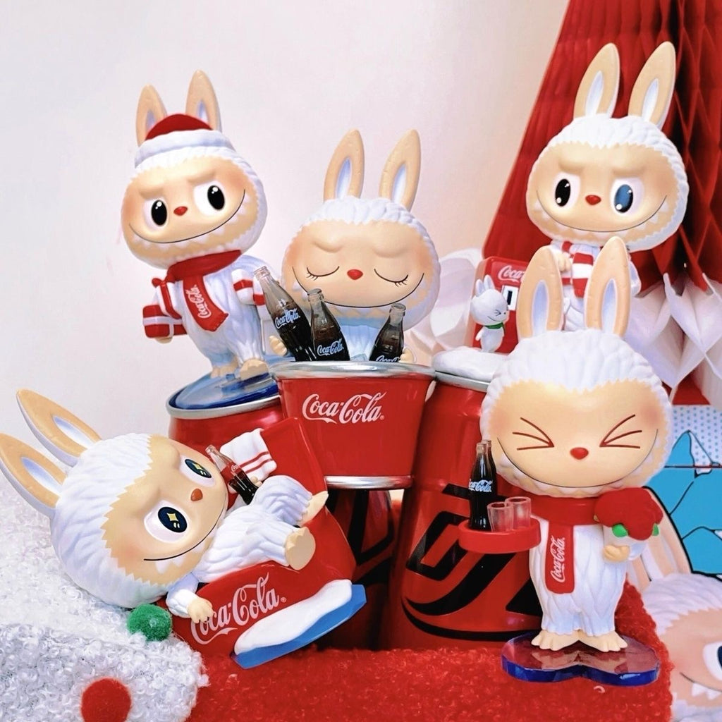 POP MART THE MONSTERS Coca-Cola Series Vinyl Face Blind Box – 10 Regular + 1 Hidden