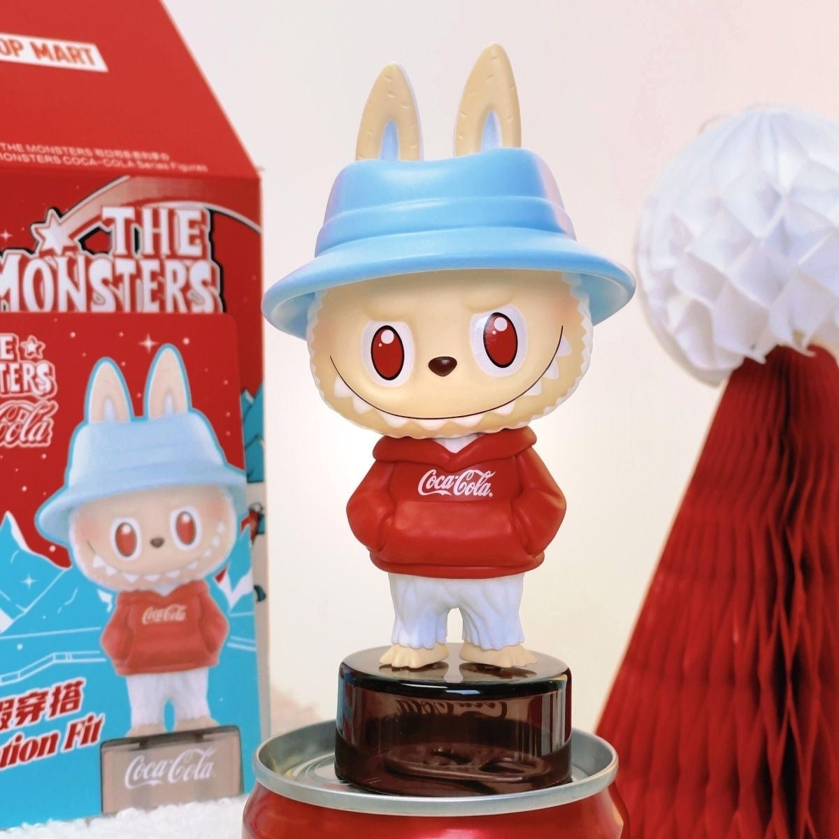 POP MART THE MONSTERS Coca-Cola Series Vinyl Face Blind Box – 10 Regular + 1 Hidden