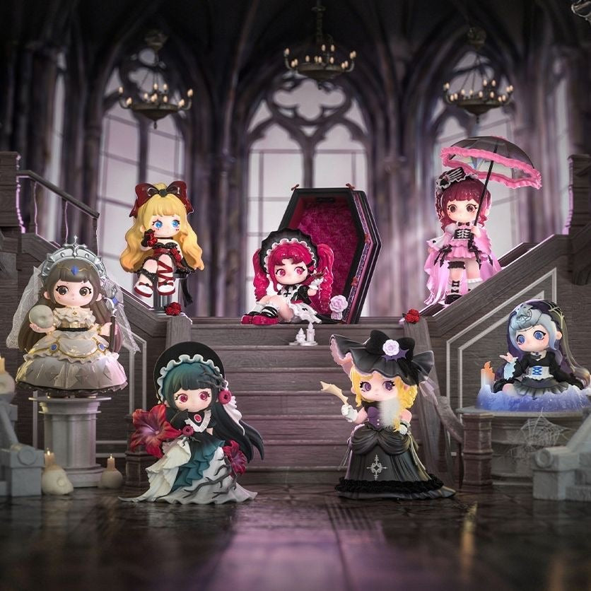 HERE Qimengdao ZIYULI "Dark Night Cantos" Series Blind Box – 6 Regular + 1 Hidden Edition Collectible Figures