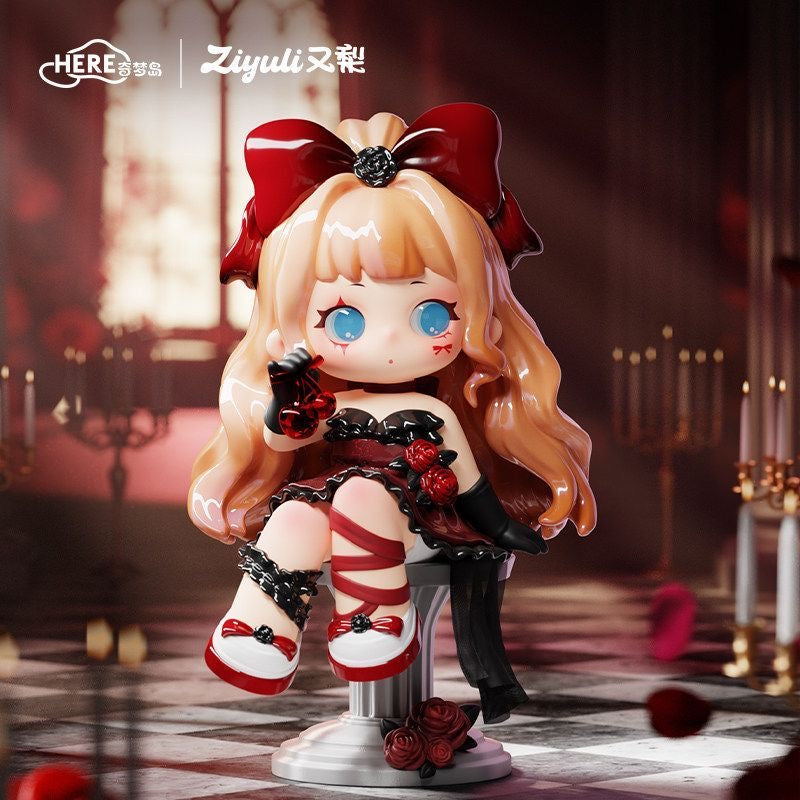 HERE Qimengdao ZIYULI "Dark Night Cantos" Series Blind Box – 6 Regular + 1 Hidden Edition Collectible Figures