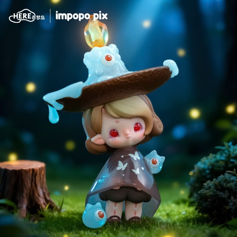 HERE Qimengdao impopo pix "Hidden Night Town" Series Blind Box