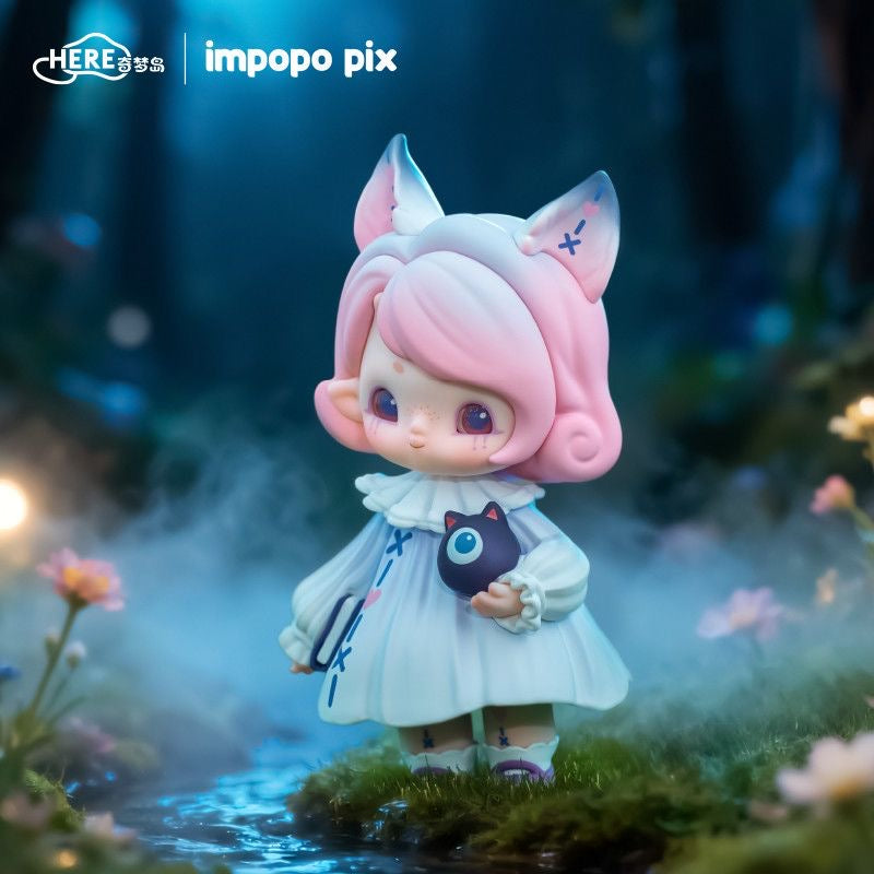 HERE Qimengdao impopo pix "Hidden Night Town" Series Blind Box