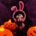 POP MART SKULLPANDA Halloween Visitor Vinyl Figure (Hanging Card)