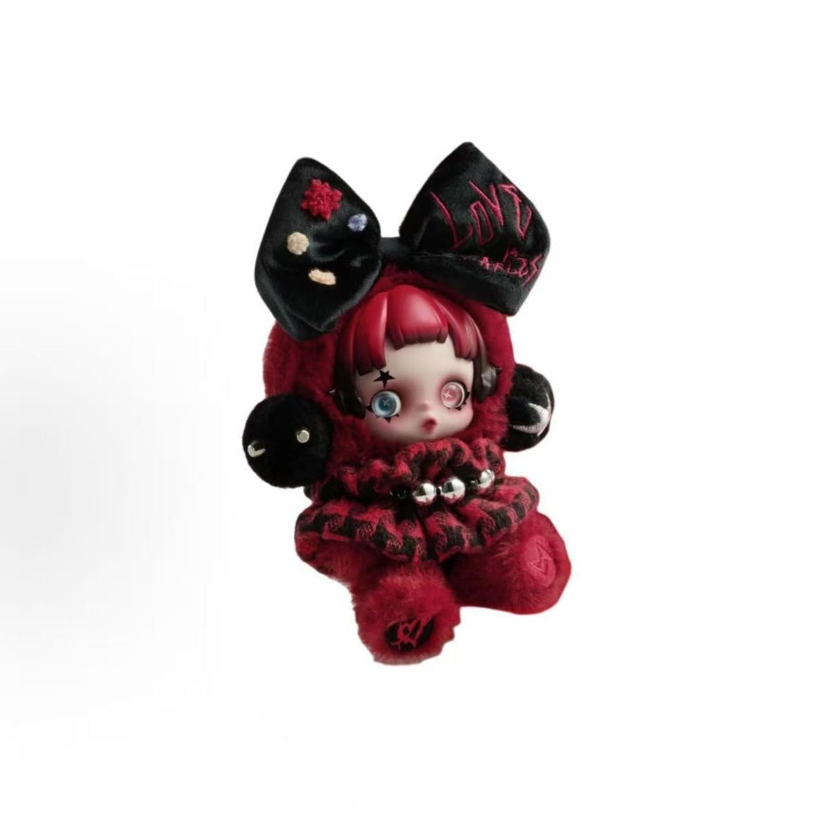 POP MART SKULLPANDA 6000Hz Plush Pendant – European Exclusive