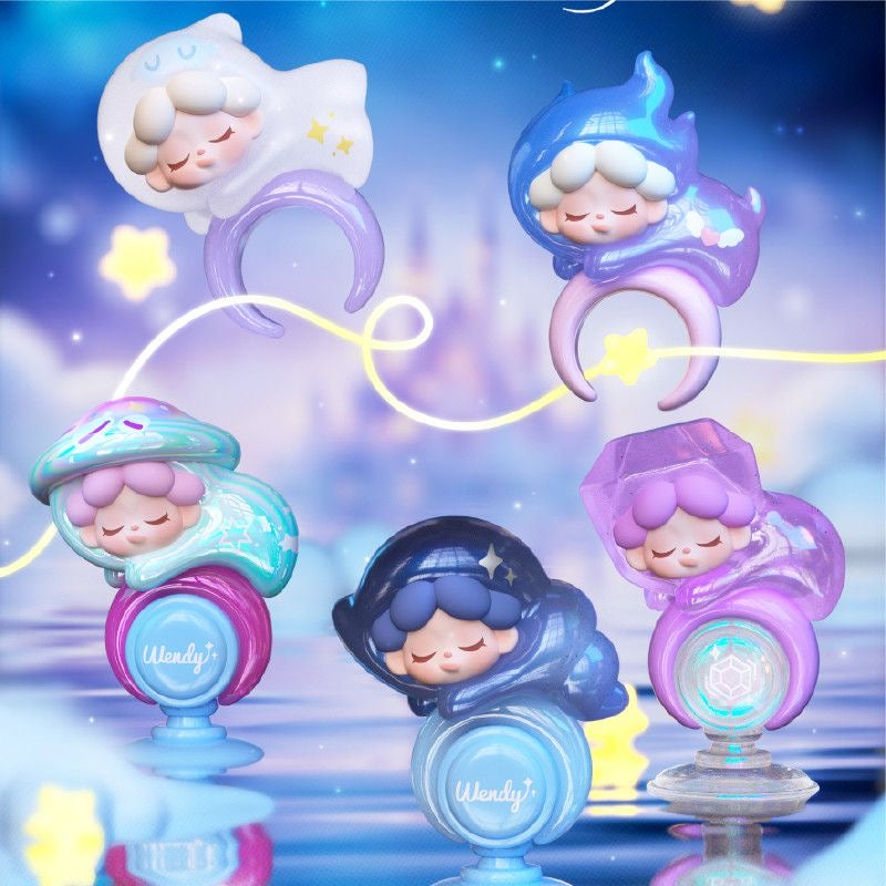 DODO SUGAR Wendy "Fingertip Dream Whisper" Ring Mini Bean Blind Bag(4 Pieces)