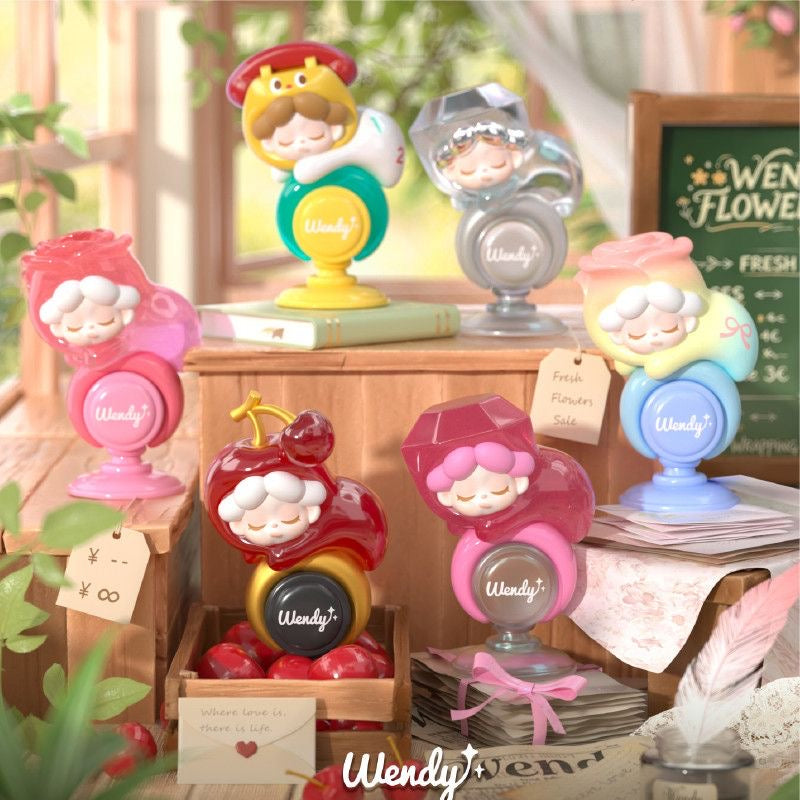 DODO SUGAR Wendy "Fingertip Dream Whisper" Ring Mini Bean Blind Bag(4 Pieces)
