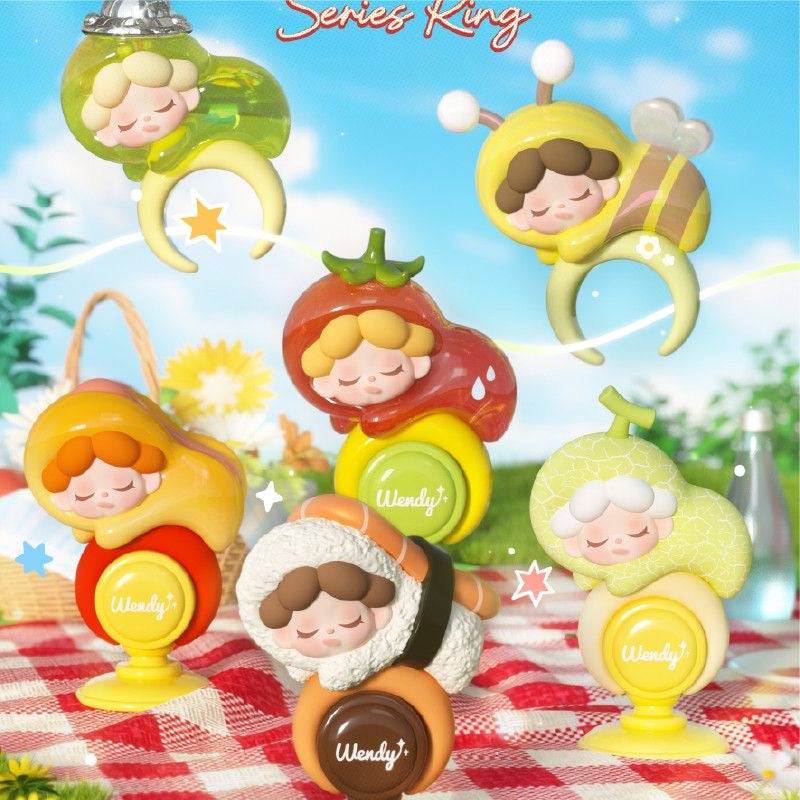DODO SUGAR Wendy "Fingertip Dream Whisper" Ring Mini Bean Blind Bag(4 Pieces)