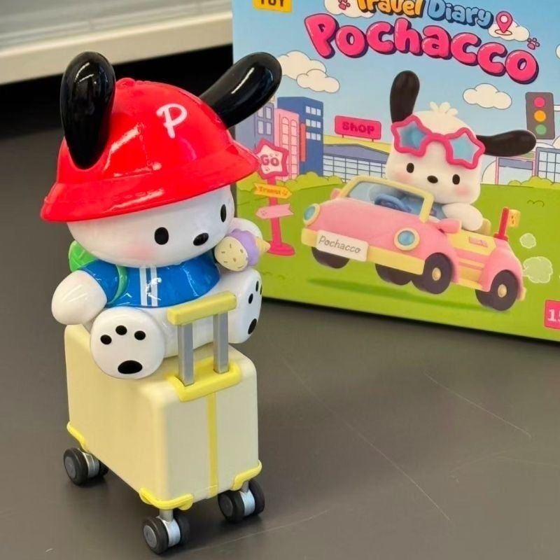 TOP TOY Sanrio Pochacco Travel Diary Series Blind Box