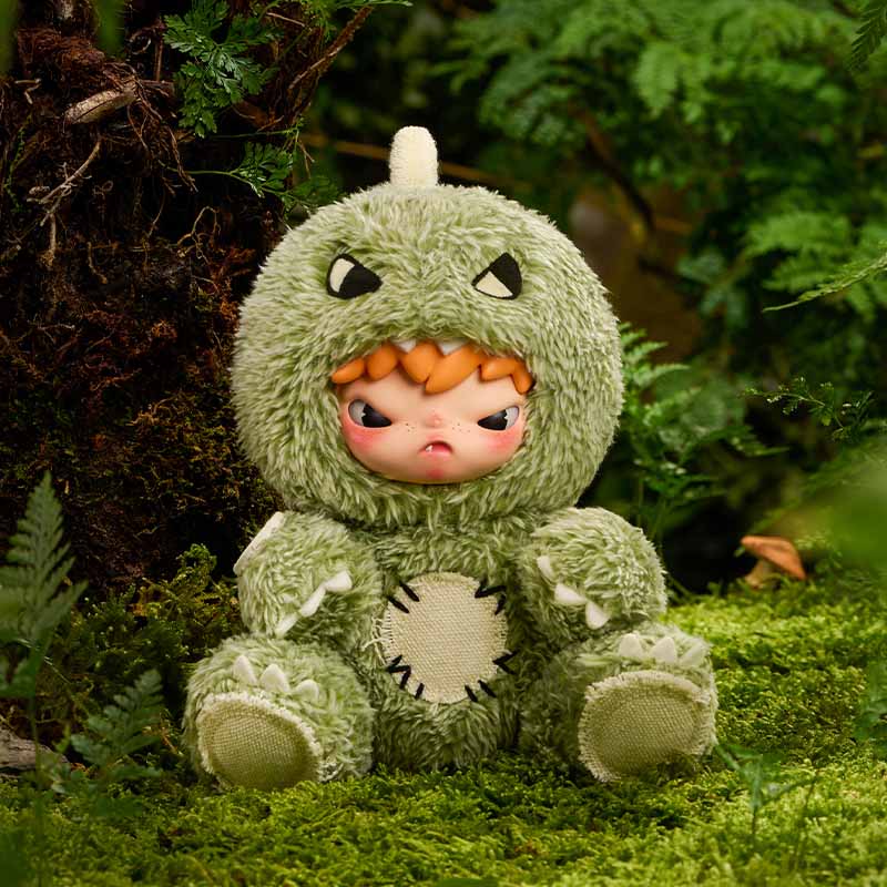POP MART Hirono "Sleeping Dino" Plush Doll Pendant