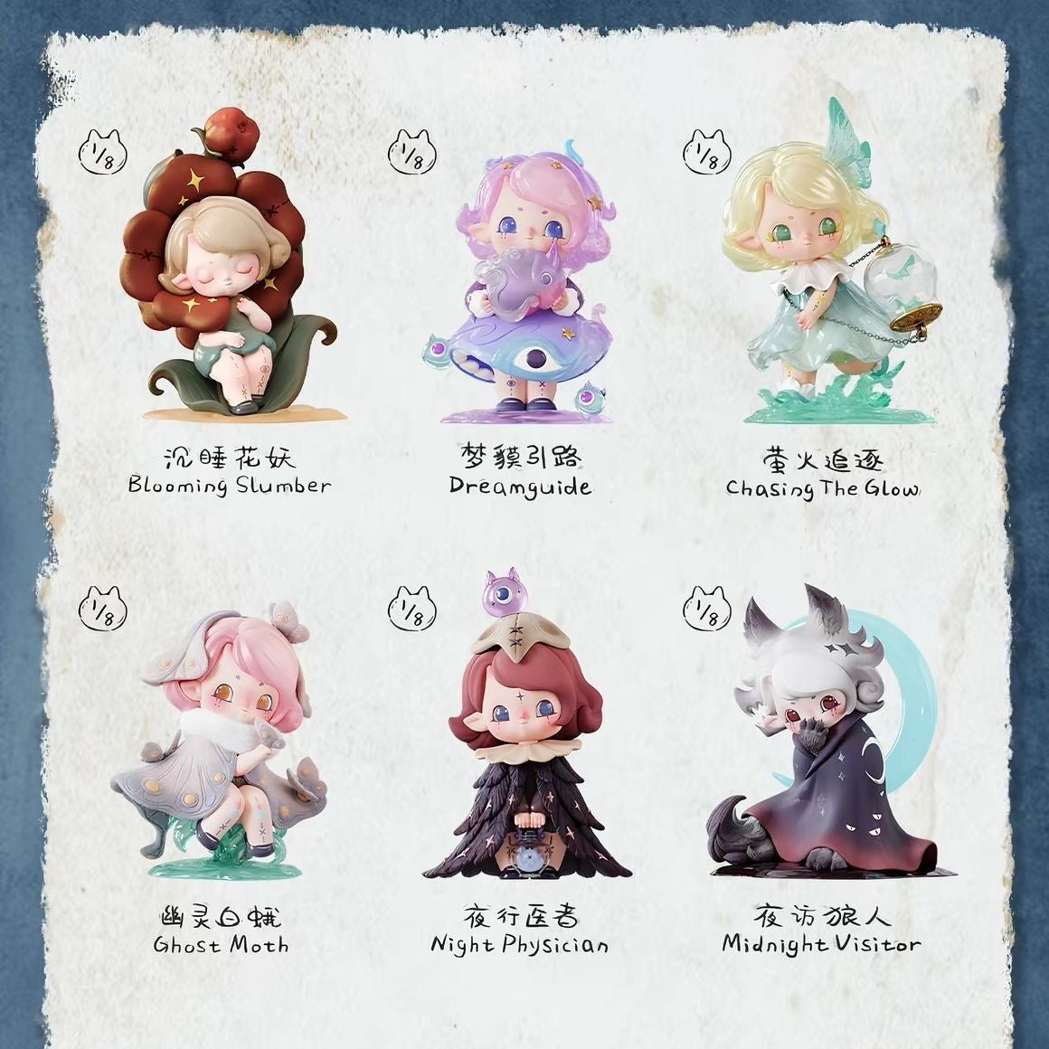 HERE Qimengdao impopo pix Dreamwalk: Forest of Mistveil Series Blind Box