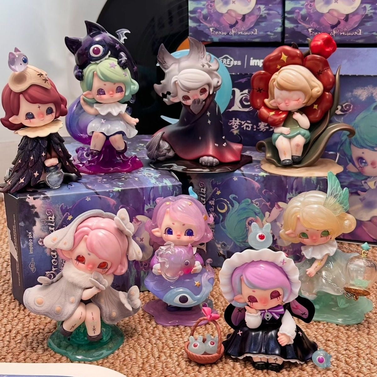 HERE Qimengdao impopo pix Dreamwalk: Forest of Mistveil Series Blind Box