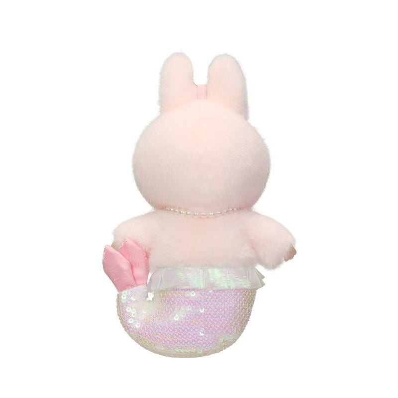 POP MART THE MONSTERS Flying LABUBU Series MOKOKO Mermaid Vinyl Plush Hanging Card