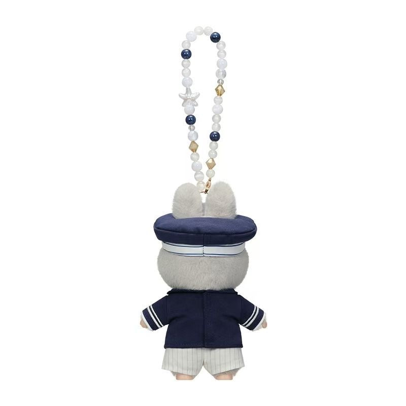 POP MART THE MONSTERS Flying LABUBU Series – LABUBU Captain Vinyl Plush Hanging Card