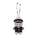 POP MART THE MONSTERS Flying LABUBU Series – LABUBU Captain Vinyl Plush Hanging Card