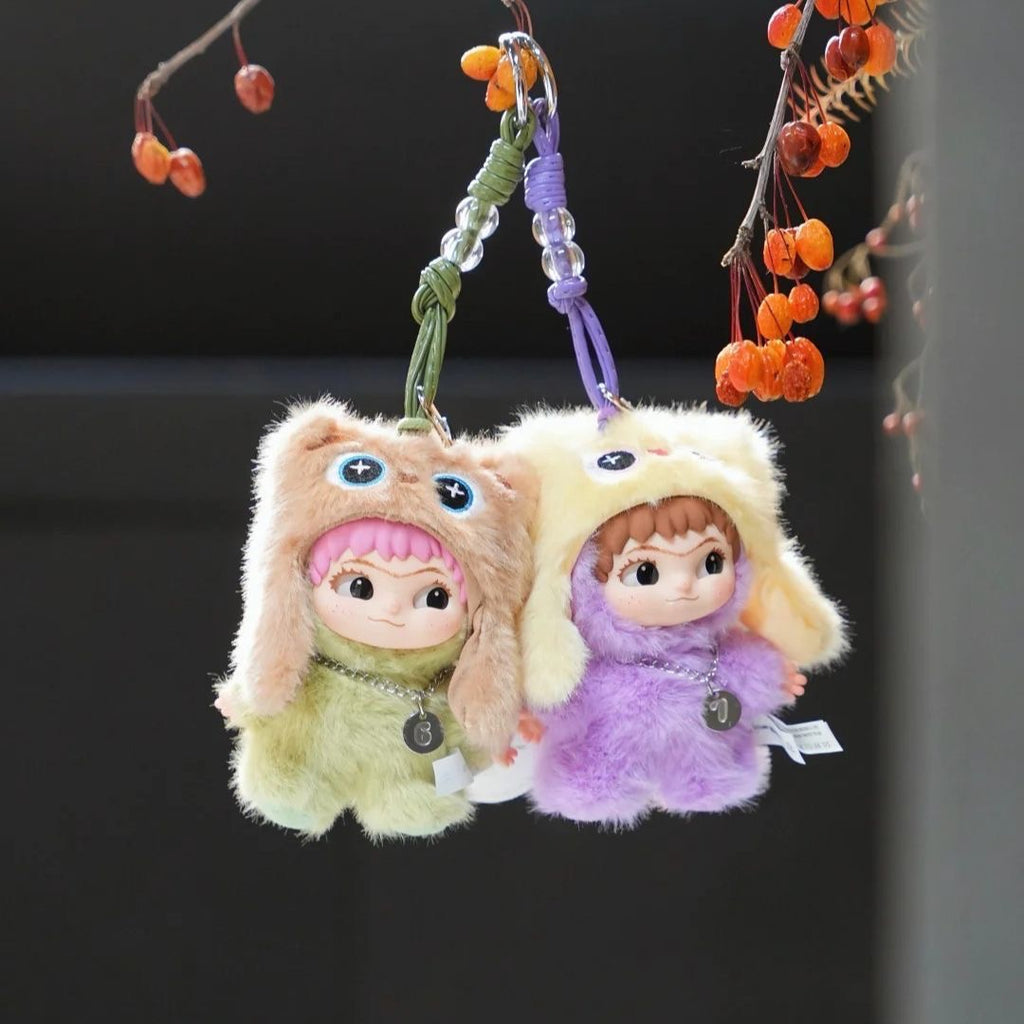 HERE Qimengdao WAKUKU "Let's Go" Series 3rd Gen Mini Vinyl Plush Pendant Blind Box