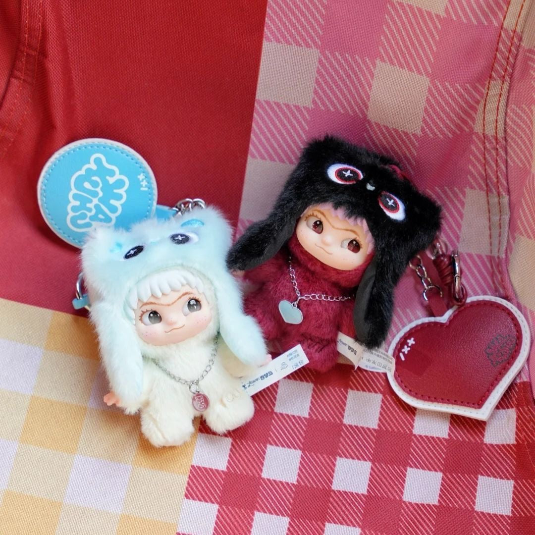 HERE Qimengdao WAKUKU "Let's Go" Series 3rd Gen Mini Vinyl Plush Pendant Blind Box