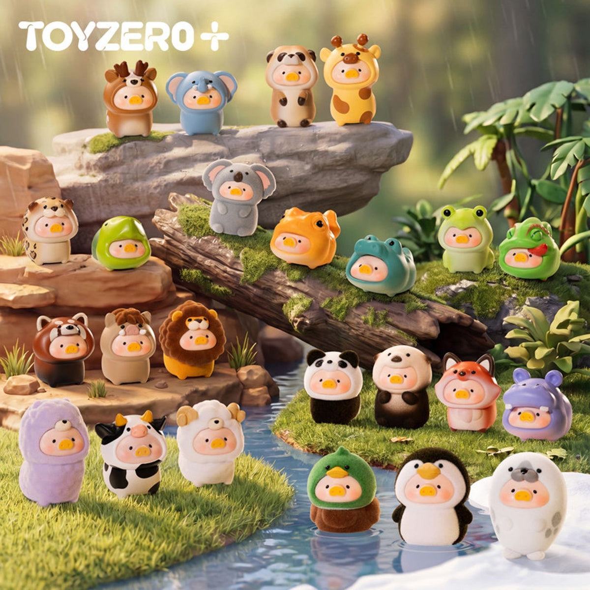 TOYZEROPLUS Lulu the Piggy Animal Party Vol. 2 Series – MINI Blind Bag