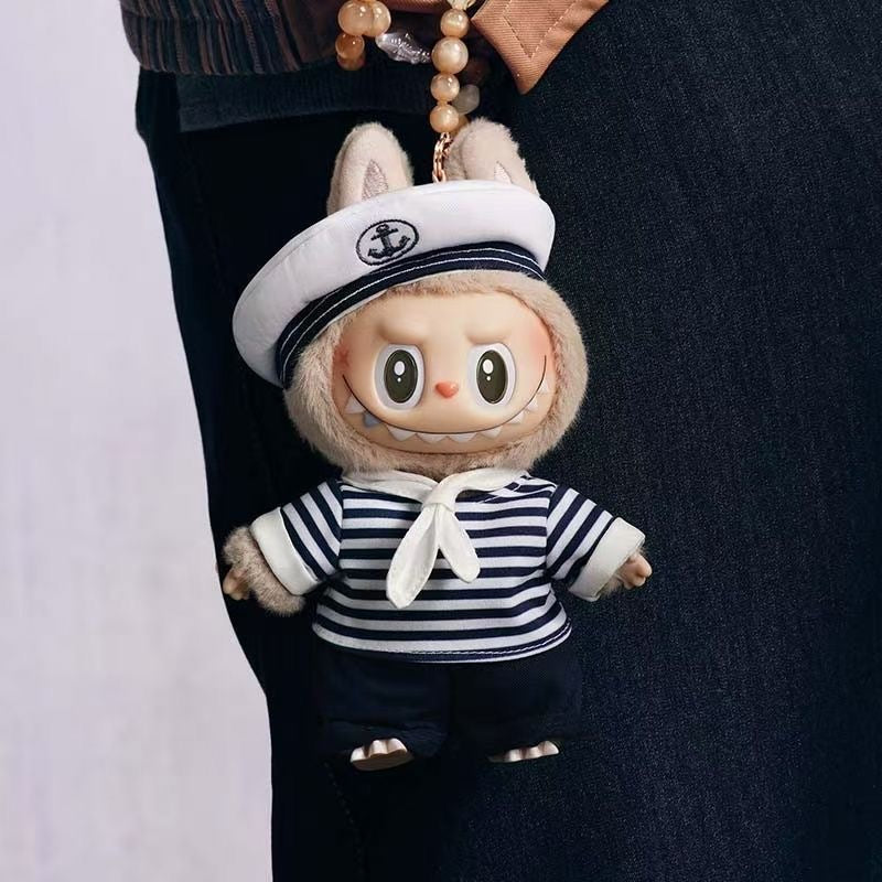 POP MART THE MONSTERS Flying LABUBU Series – LABUBU Sailor Vinyl Plush Hanging Card