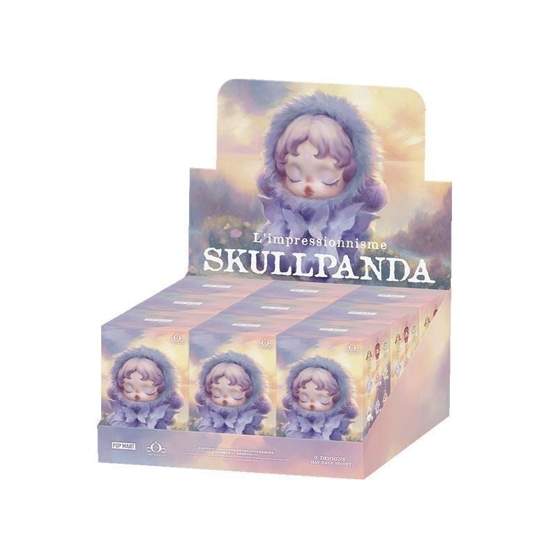 POP MART SKULLPANDA L'impressionnisme Series Vinyl Plush Pendant Blind Box