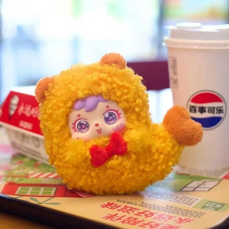 Samuel Fried Shrimp Series Plush Keychain Blind Box