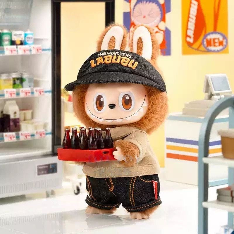 THE MONSTERS - Wacky Mart Manager Vinyl Plush Pendant - Labubu