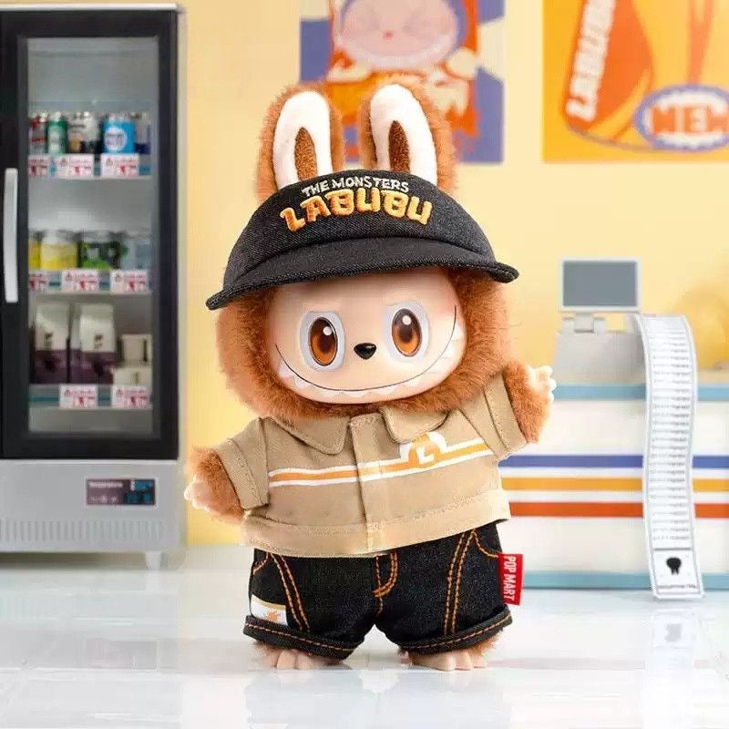 THE MONSTERS - Wacky Mart Manager Vinyl Plush Pendant - Labubu