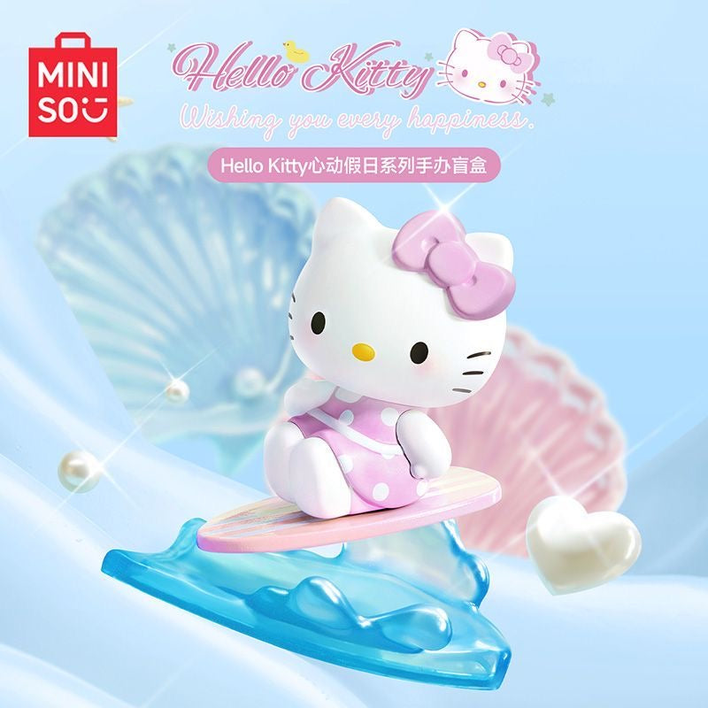 MINISO Hello Kitty Heartbeat Holiday Series Blind Box