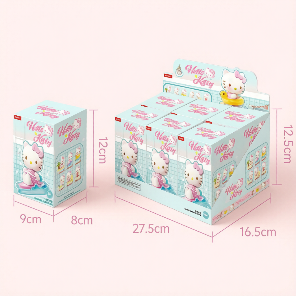 MINISO Hello Kitty Heartbeat Holiday Series Blind Box