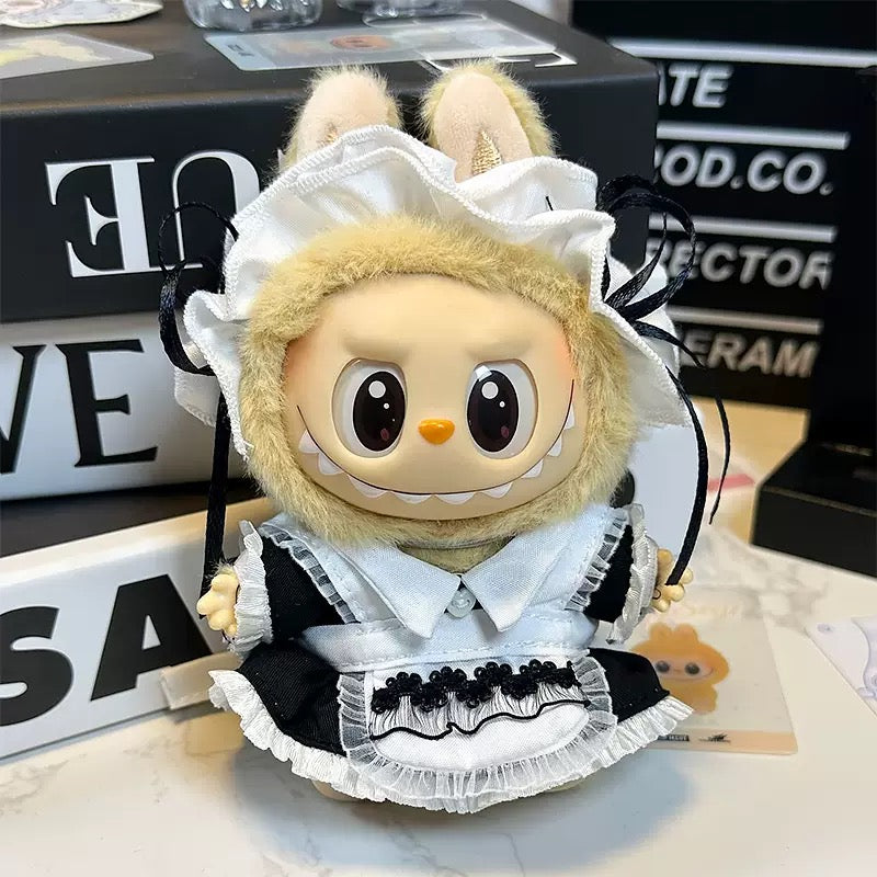 Labubu Doll Clothes Set – 17cm Vinyl Plush Outfit / Accessories For V1  V2 V3 ( Buy 5 get 1 Free)