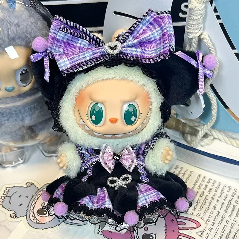 Labubu Doll Clothes Set – 17cm Vinyl Plush Outfit / Accessories For V1  V2 V3 ( Buy 5 get 1 Free)