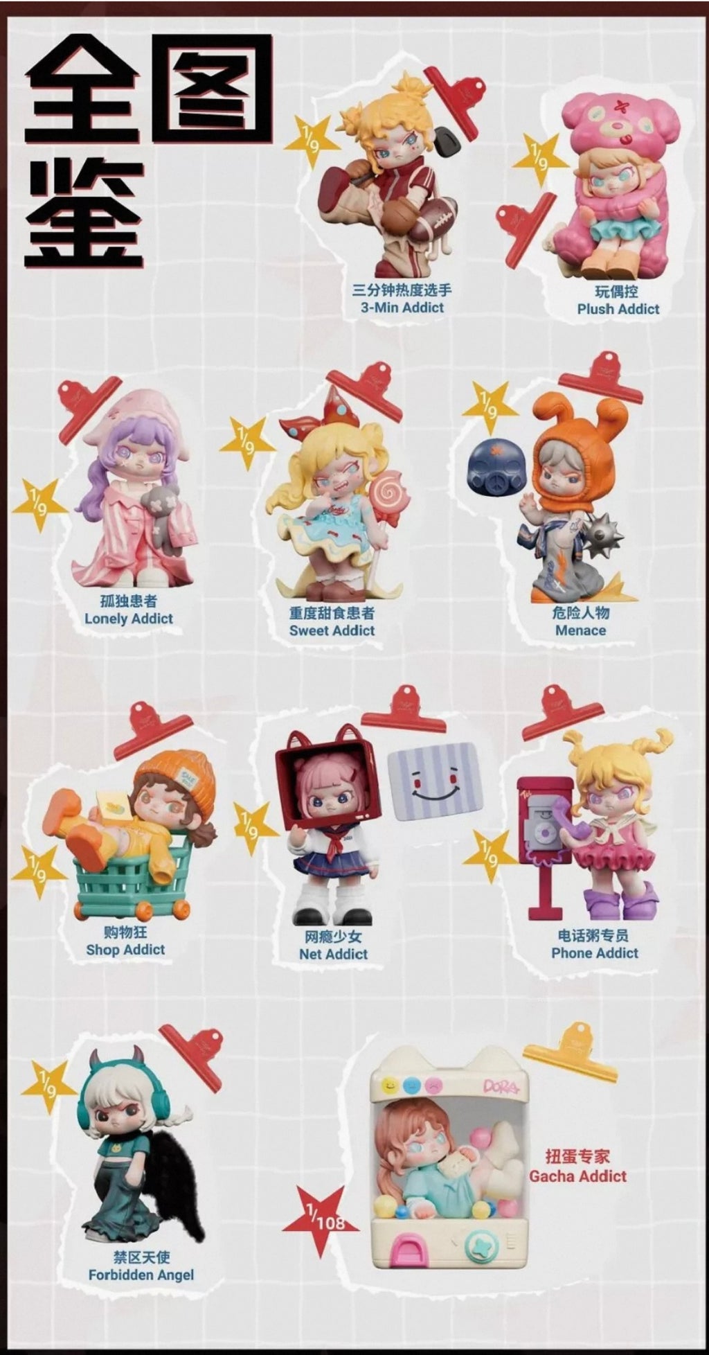 TNTSPACE DORA "404 Block" Series Blind Box