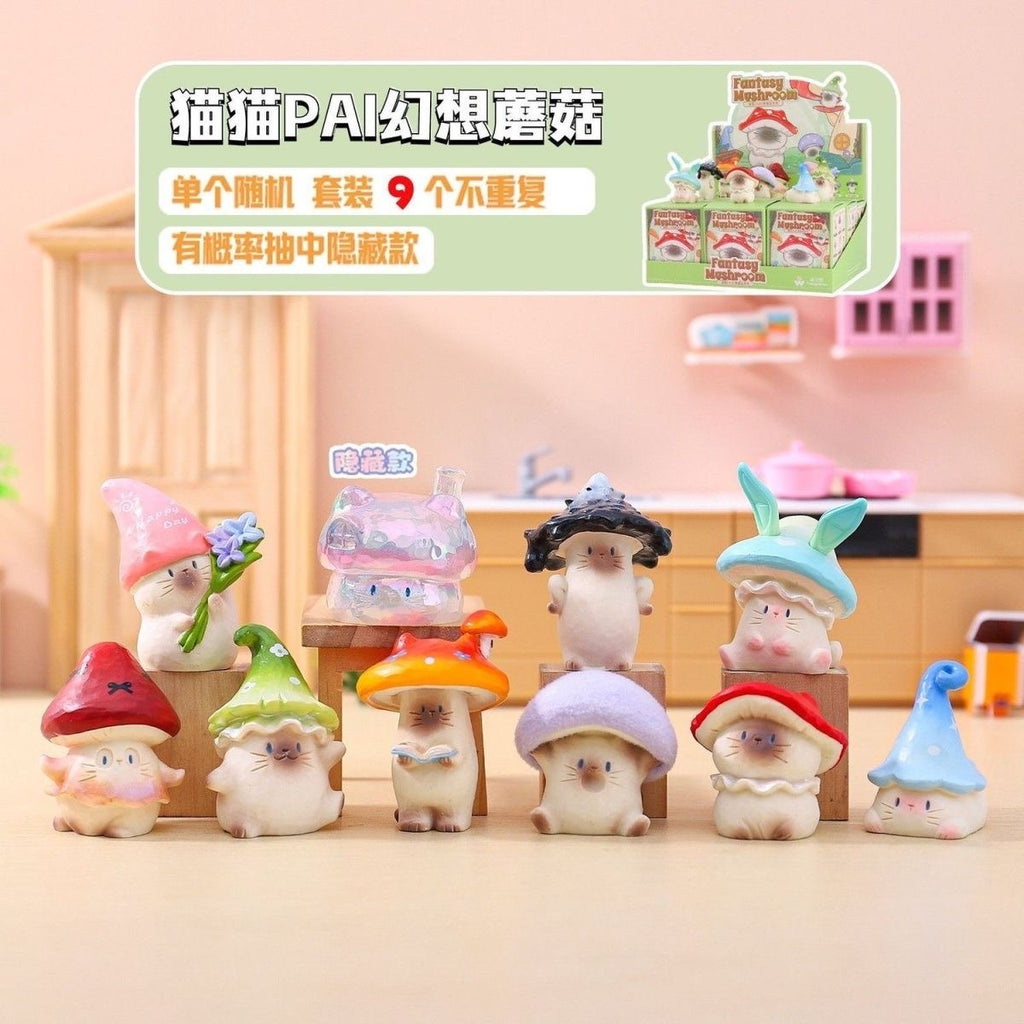 Thingswoo Cat PAI "Fantasy Mushroom" Series Blind Box